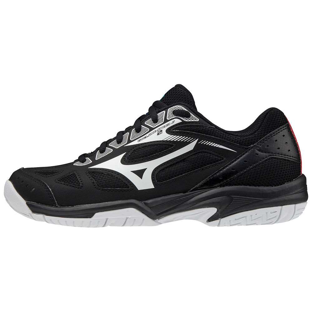 Mizuno Men's Cyclone Speed 2 Volleyball Shoes Black/White/Blue (V1GD191045-GZO)